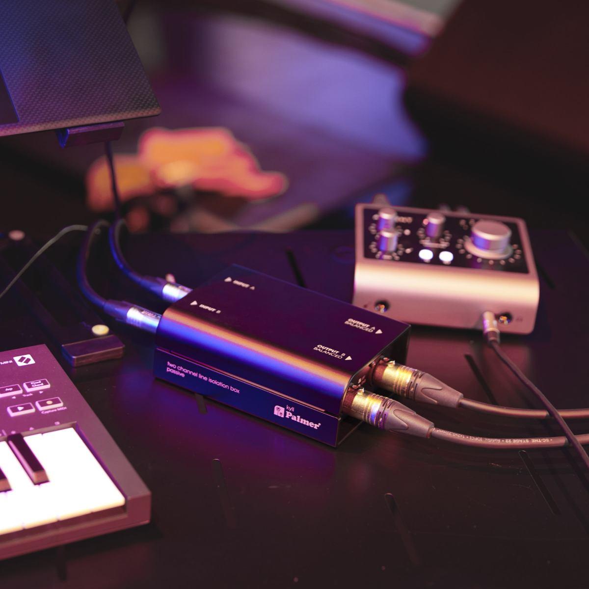 PALMER RIVER kyll - Scatola di isolamento di linea passiva a 2 canali