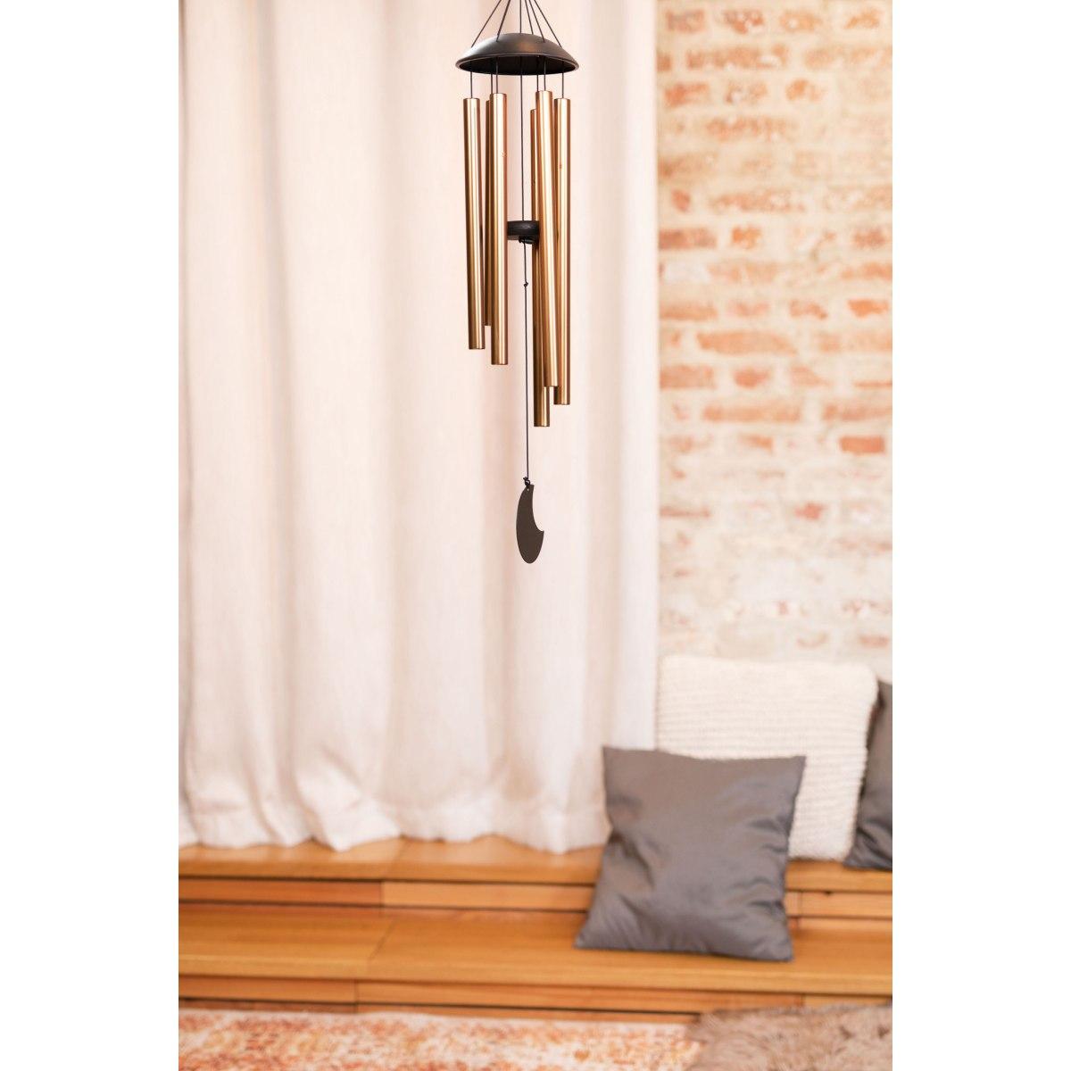 SONIC ENERGY MMC32B CHIMES PER MEDITAZIONE LUNARE 32"/80 CM 432 HZ ARCO TONDO BRONZO