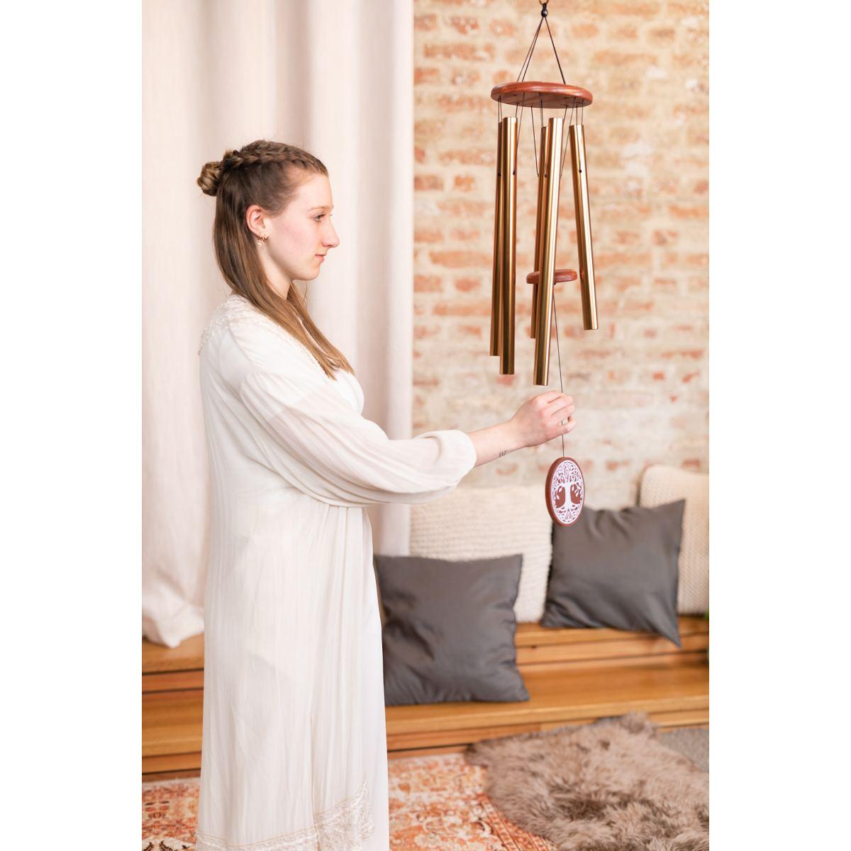 SONIC ENERGY TOLMC36B CAMPANA DA MEDITAZIONE ALBERO DELLA VITA 36" / 90 CM 432 HZ, BRONZO