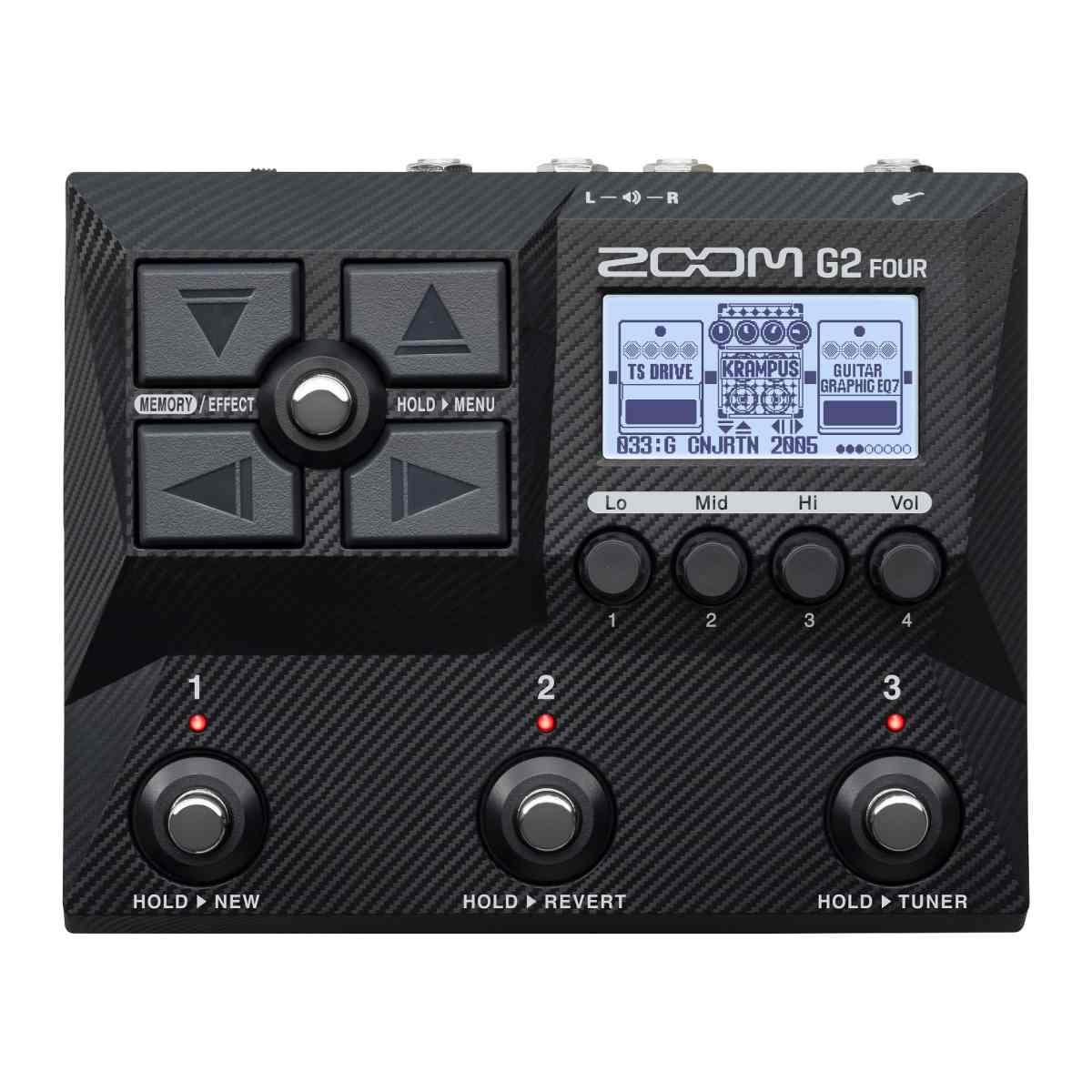 ZOOM G2 FOUR - Pedaliera multieffetto per chitarra