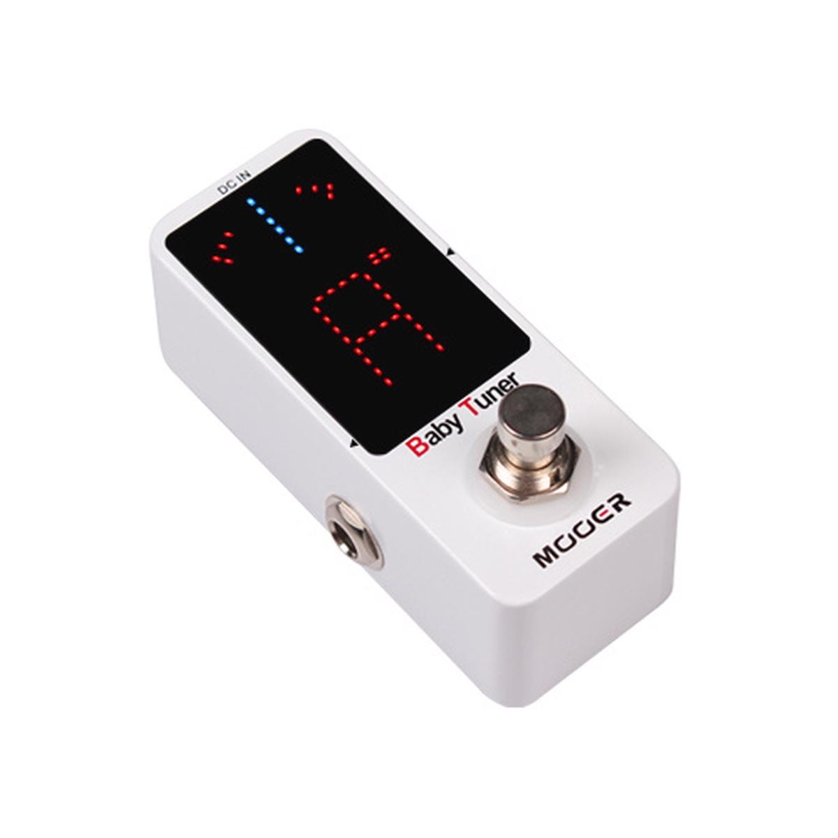 Mooer baby tuner accordatore cromatico a pedale