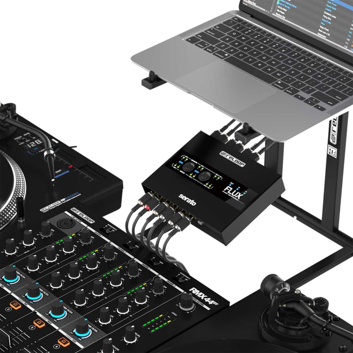 Reloop flux interfaccia audio dvs usb-c