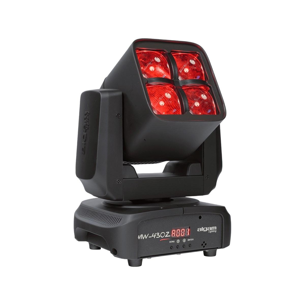 ALGAM LIGHTING MW430Z WASH Testa Mobile + Zoom