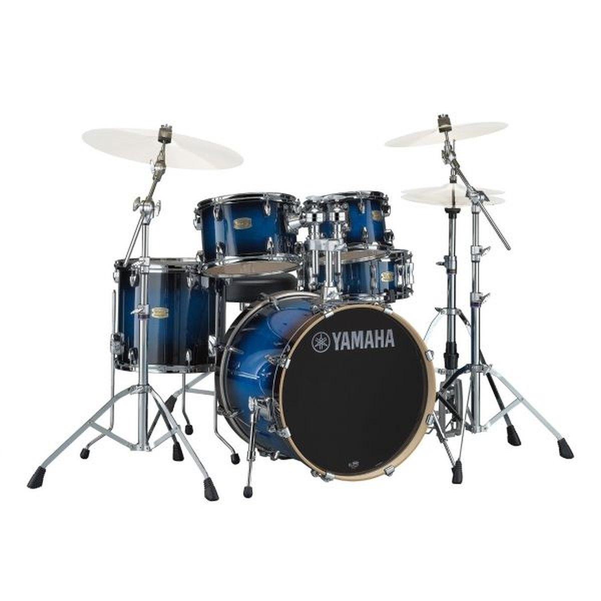 Yamaha stage custom standard 22 deep blue sunburst + hardware hw780