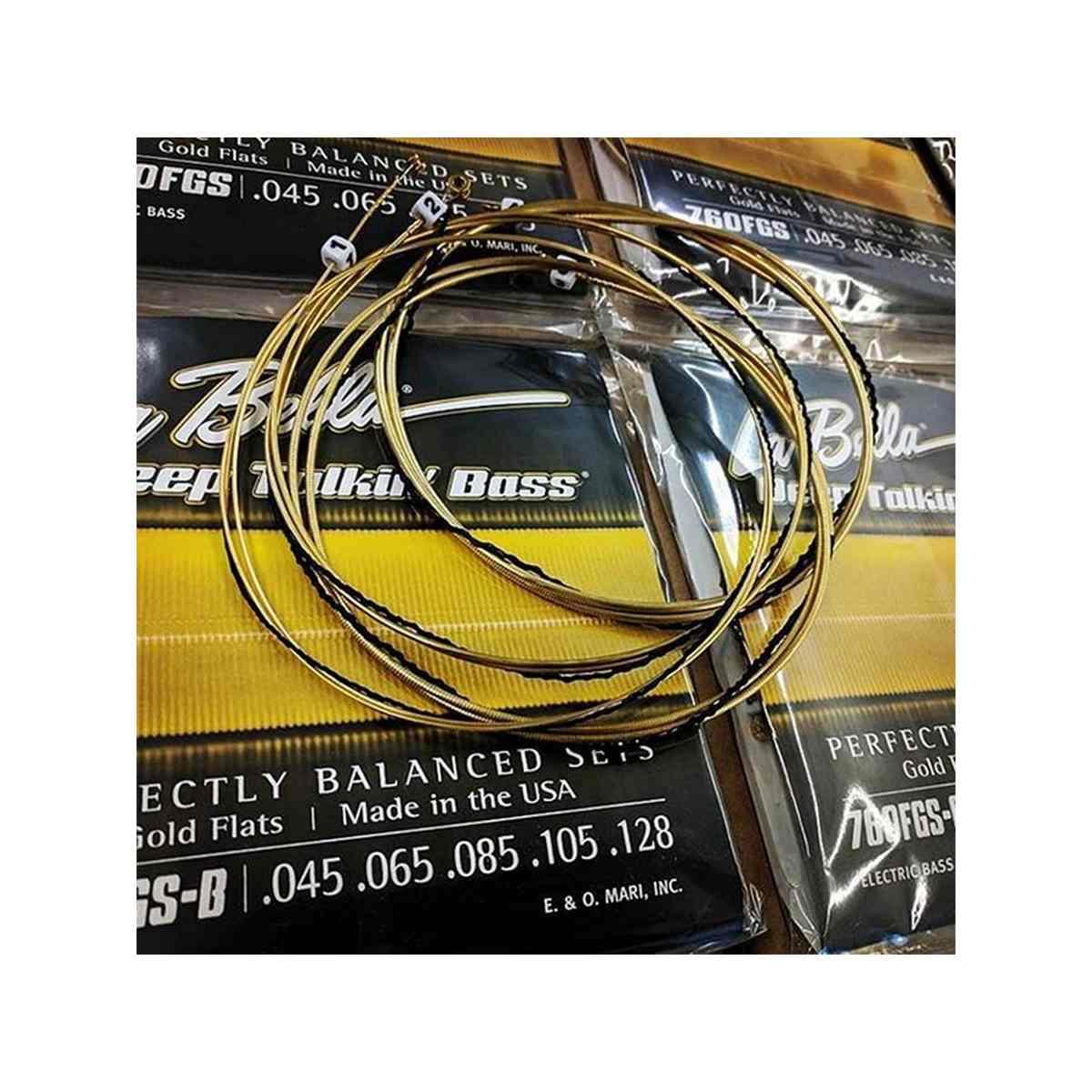 Labella 760fgs muta di corde lisce per basso 45/105