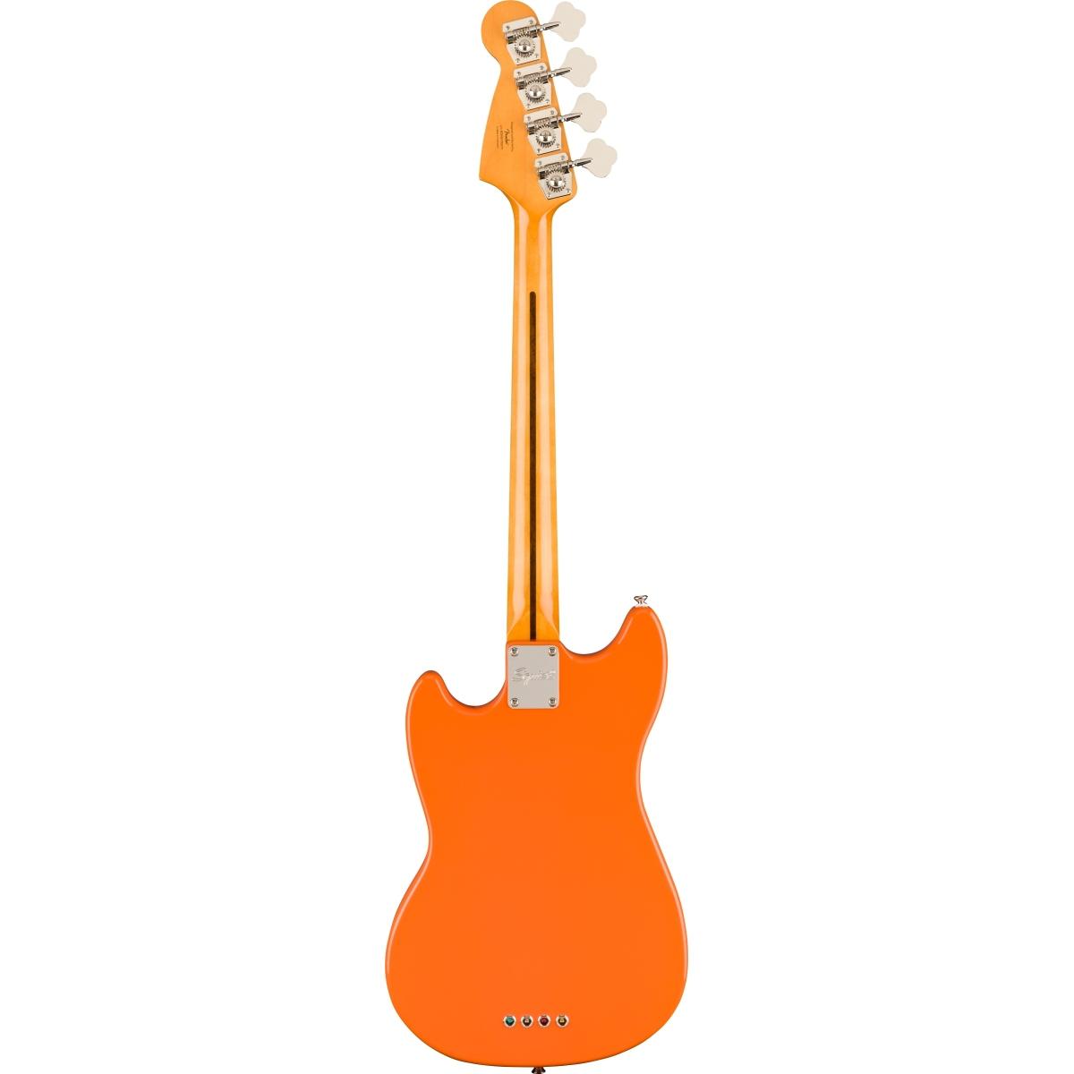 Squier classic vibe '60s competition mustang capri orange basso elettrico 4 corde