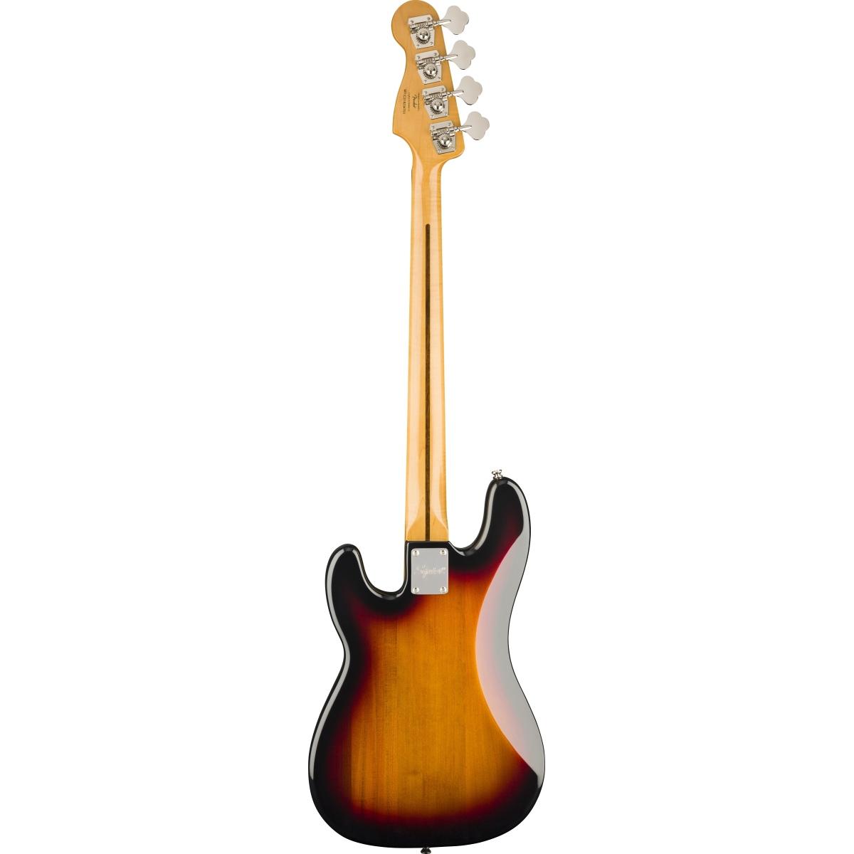 Fender squier classic vibe 60s precision bass lrl 3 color sunburst basso elettrico 4 corde
