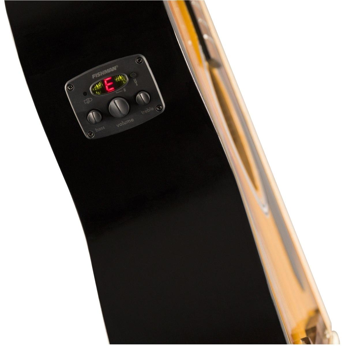 Fender fa135ce concert v2 sunburst chitarra acustica elettrificata