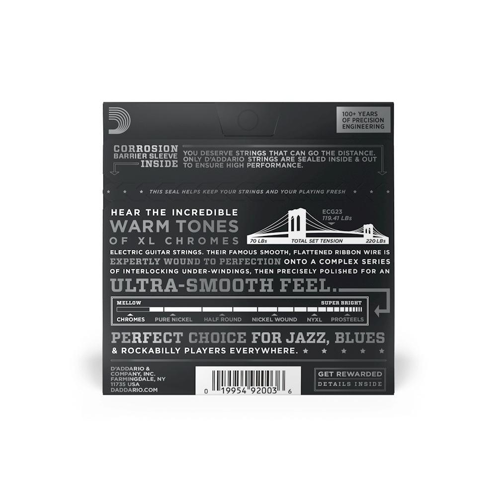 D'addario ecg23 set corde chitarra elettrica