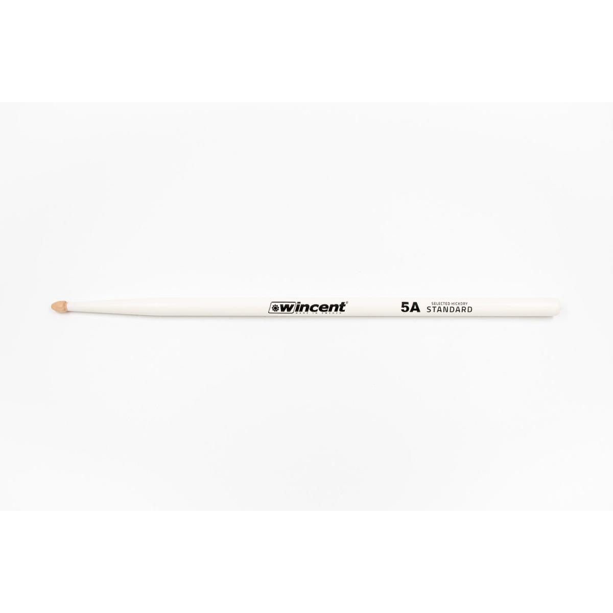 Wincent w-5acw white bacchette per batteria
