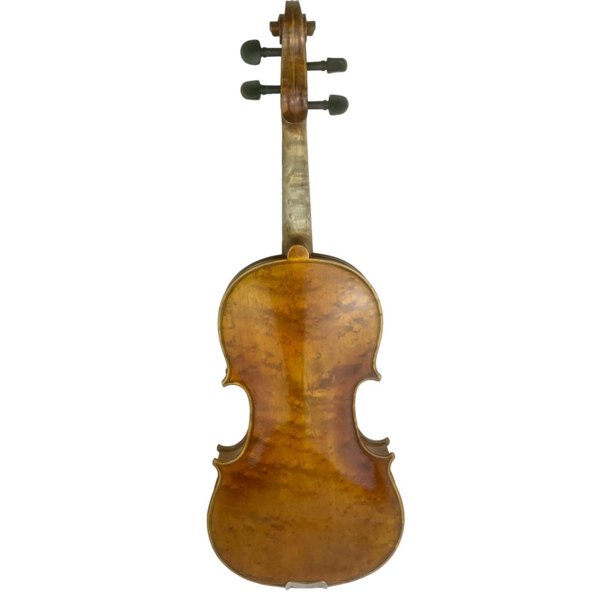 Master luthiers eu-liut-italiana geminiani violino 4/4 radica chiara