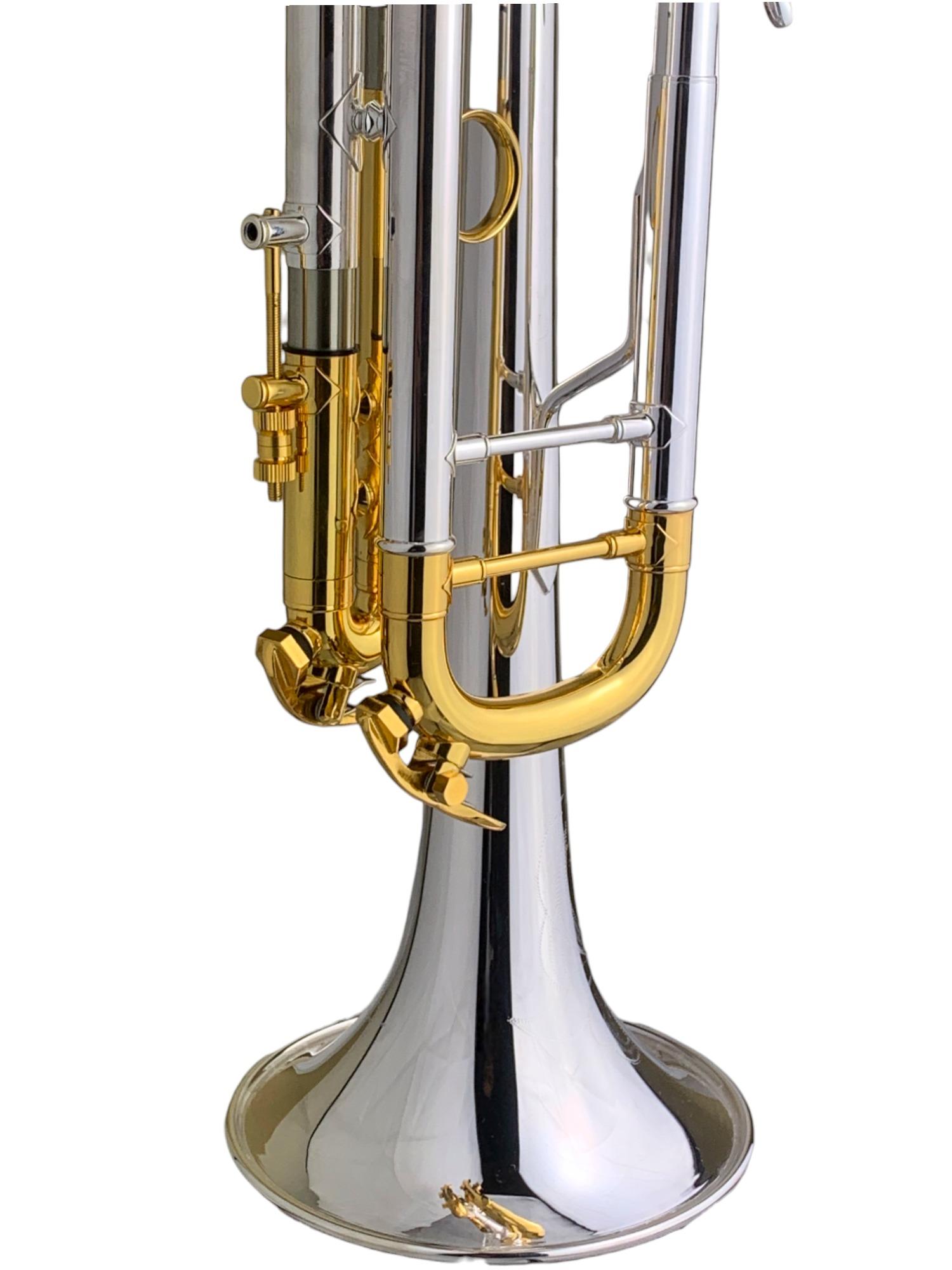 Bbrass bolden tromba sib silver e slide gold