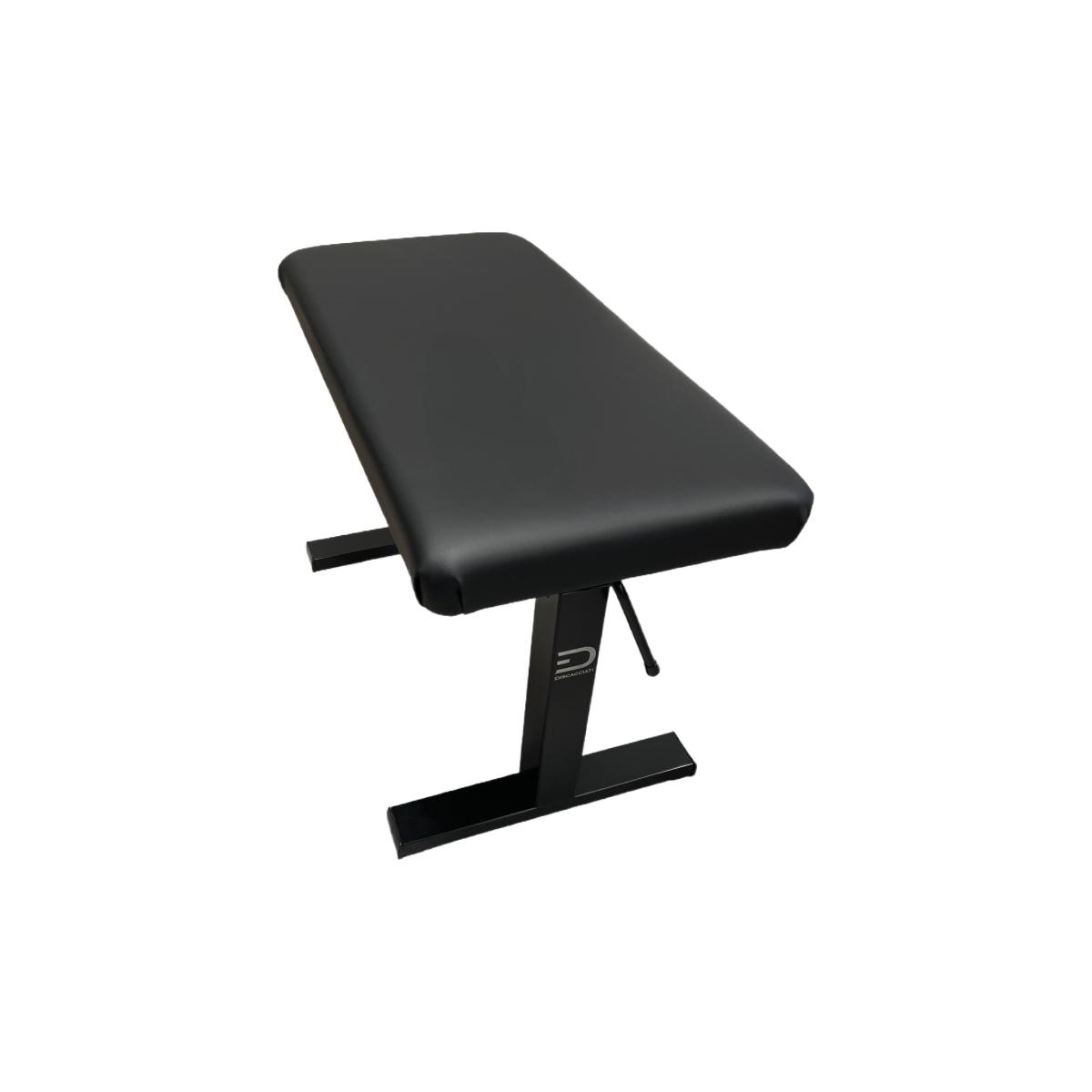 Discacciati 810 panchetta idraulica singola in skay nero