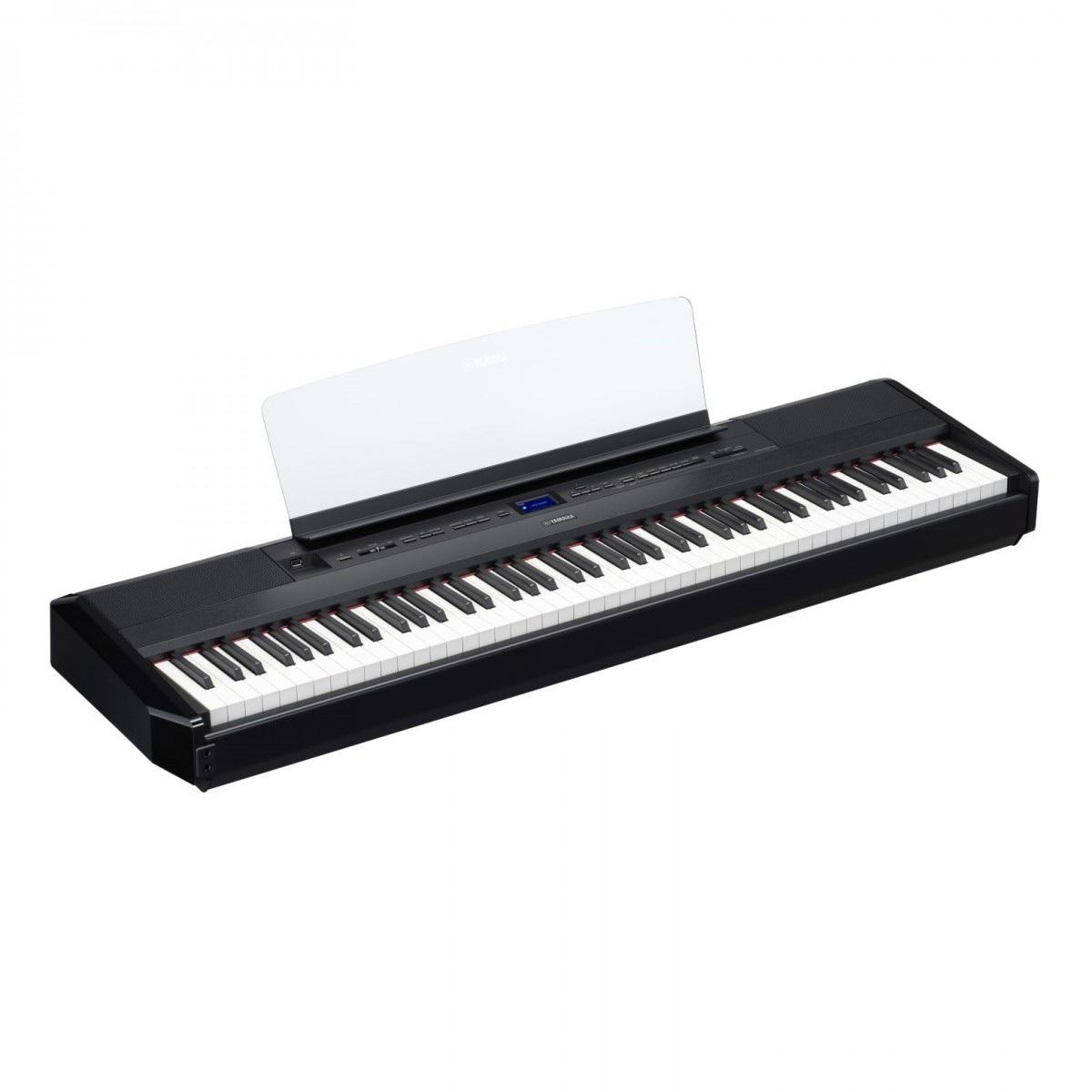 Yamaha p525 black pianoforte digitale