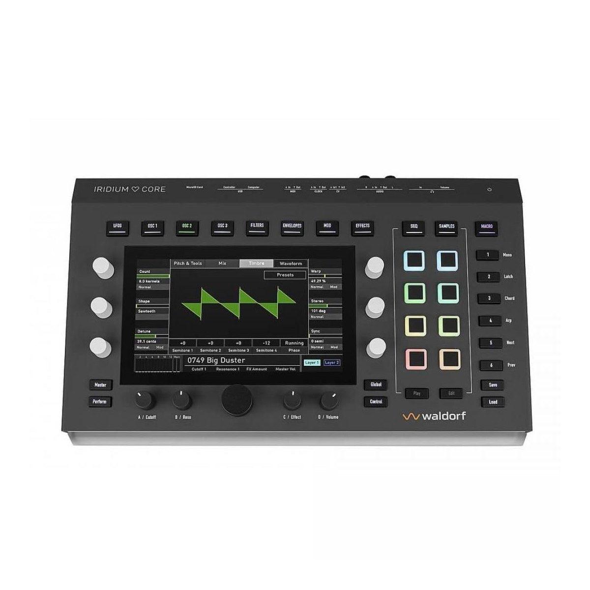 Waldorf iridium core motore di sintesi per la piattaforma quantum / iridium