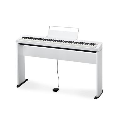Casio px s1100we bundle pianoforte digitale 88 tasti pesati bianco + supporto