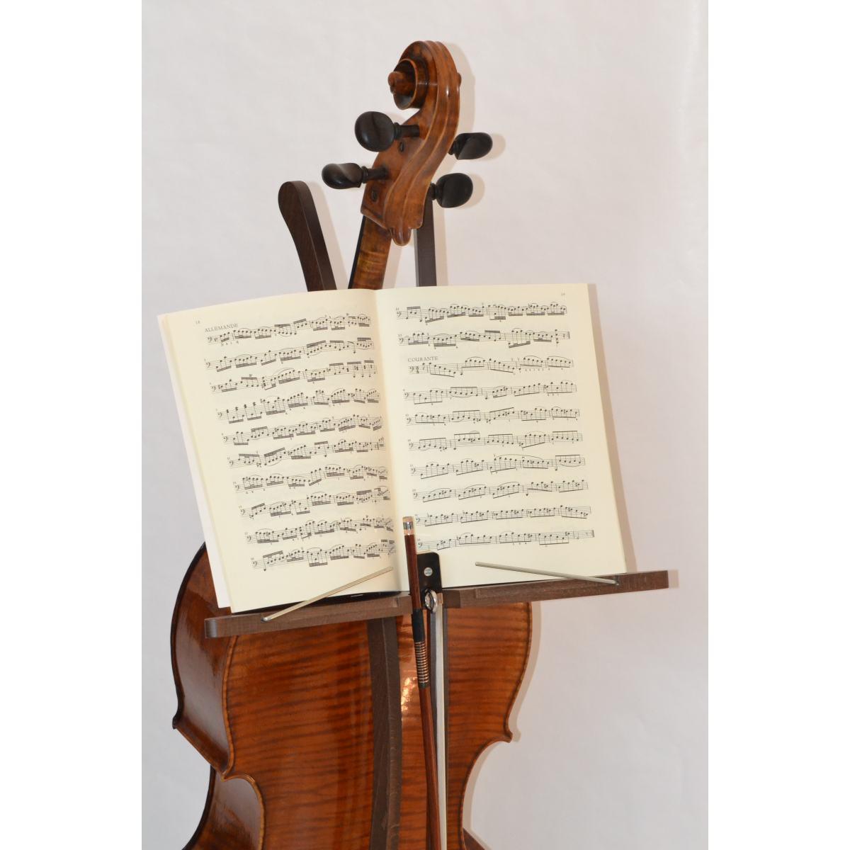 Visio stand per violoncello noce