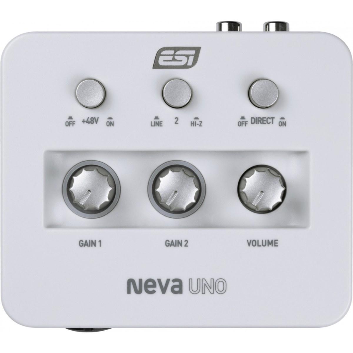 ESI NEVA UNO SCHEDA AUDIO USB 24-BIT/192kHz COMPATTA E PORTATILE