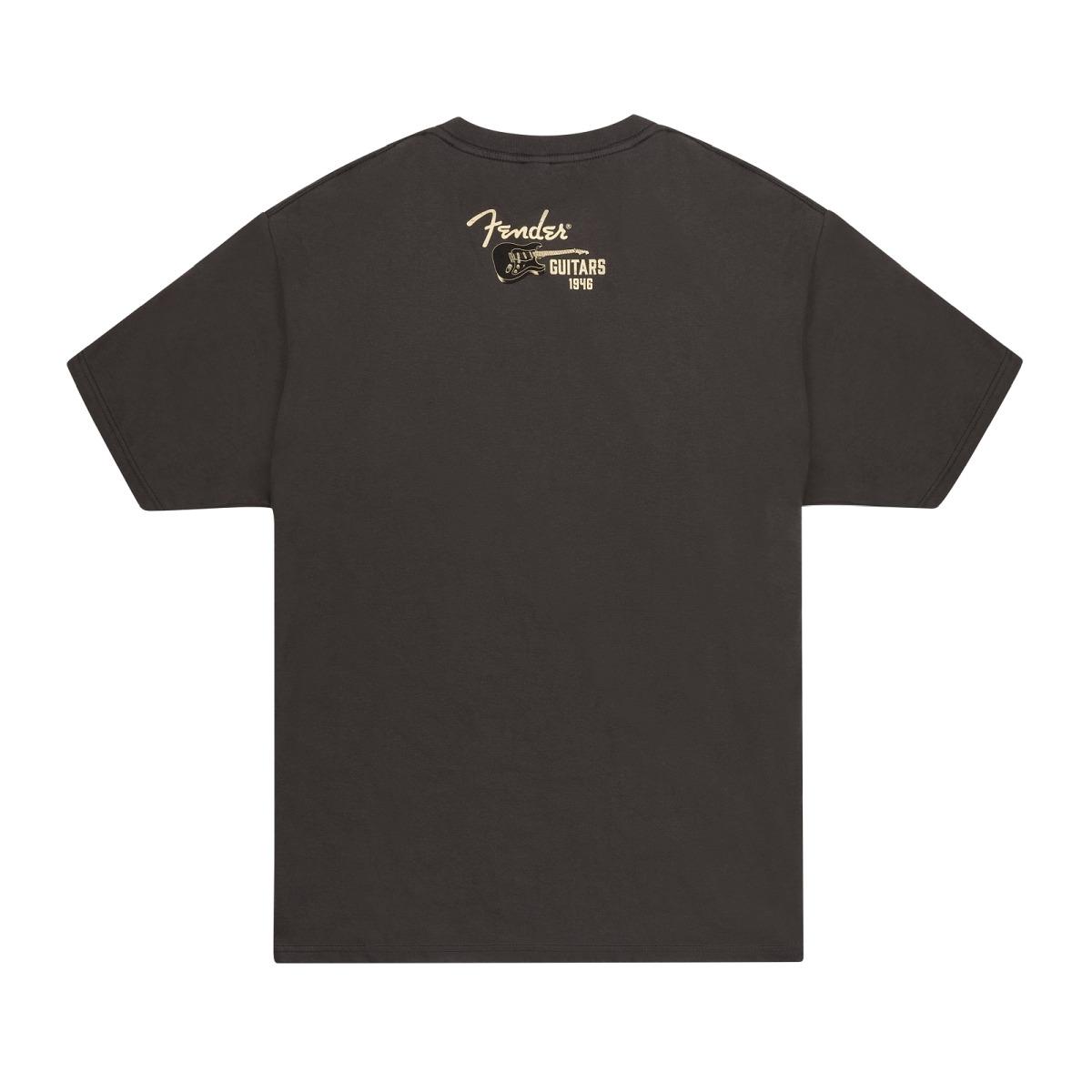Fender wings to fly t shirt vintage black  (m)