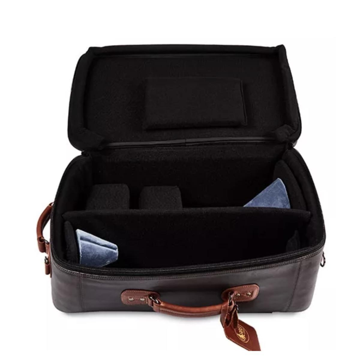 Gard 9-ecln custodia in pelle marrone scuro per tromba e flicorno