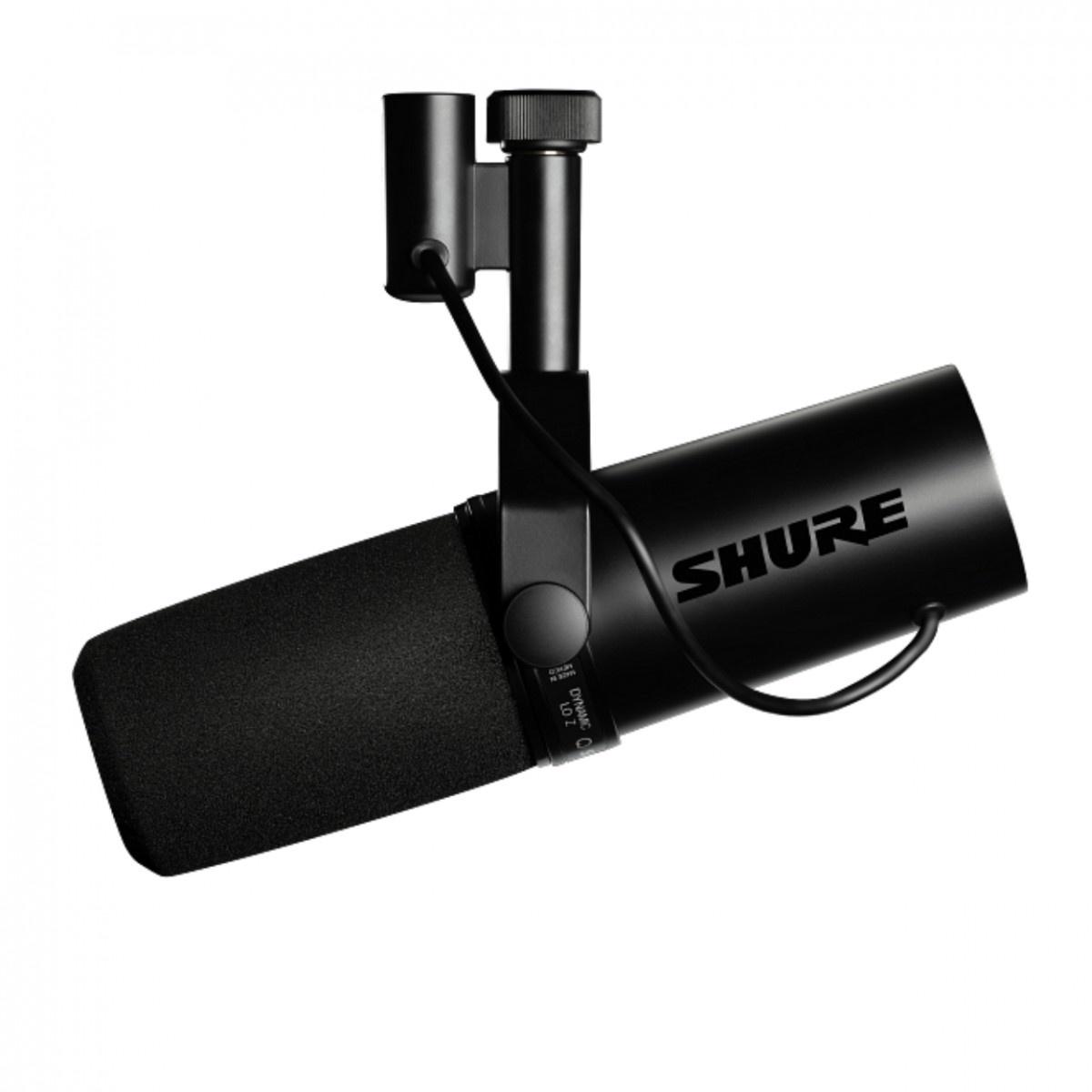 Shure sm7db microfono dinamico per voce con preamplificatore integrato