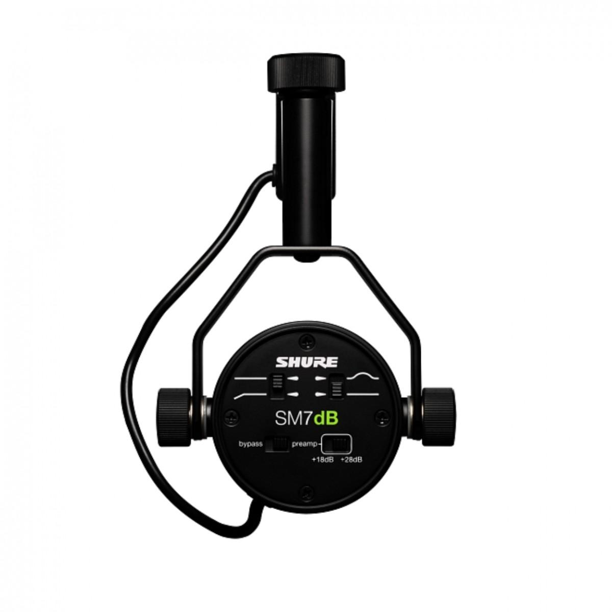 Shure sm7db microfono dinamico per voce con preamplificatore integrato