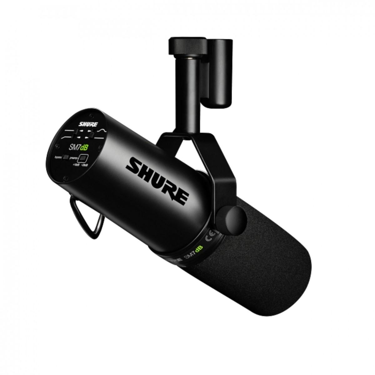 Shure sm7db microfono dinamico per voce con preamplificatore integrato