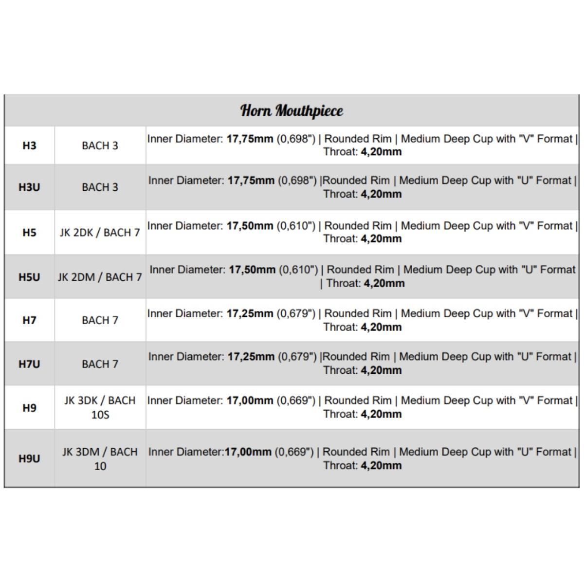 Padovani h3 premium corno francese