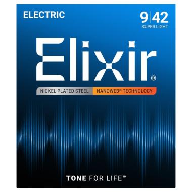 Elixir nanoweb 12002  set corde chitarra elettrica