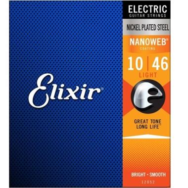 Elixir nanoweb 12052 set corde chitarra elettrica