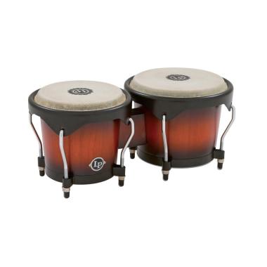 LATIN PERCUSSION LP601NY VSB VINTAGE SUNBURST BONGOS 6" E 7"