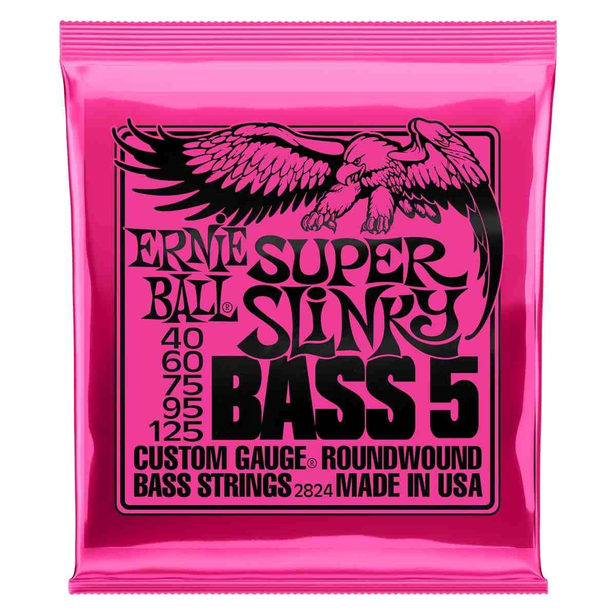 Ernie ball 2824 set corde basso elettrico