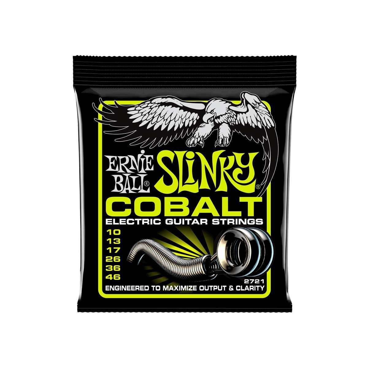 Ernie ball 2721 cobalt set corde chitarra elettrica