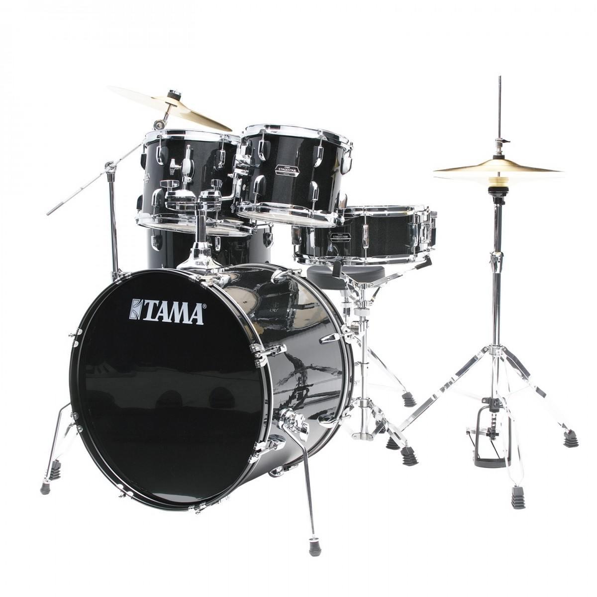 TAMA ST50H5-BNS STAGESTAR 5-pezzi kit completo cassa 20 Black Night Sparkle