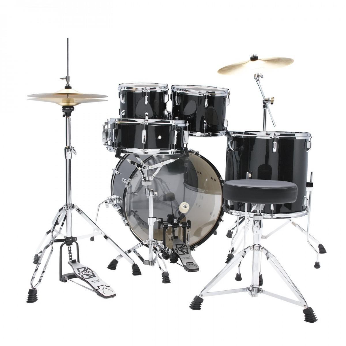 TAMA ST50H5-BNS STAGESTAR 5-pezzi kit completo cassa 20 Black Night Sparkle