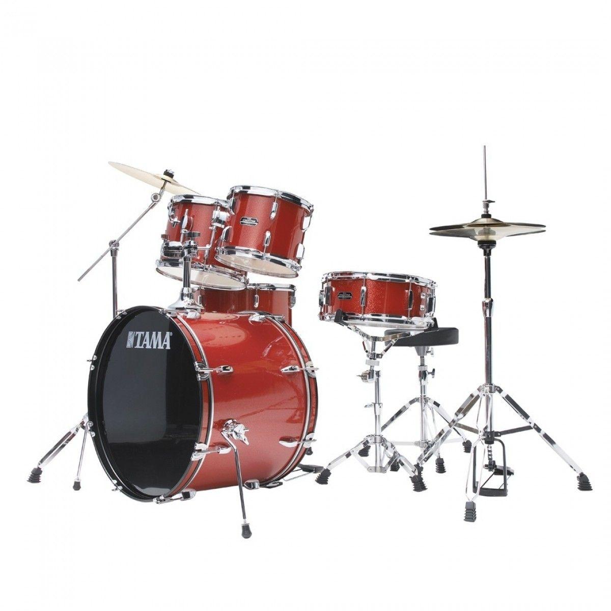 TAMA ST50H5-CDS STAGESTAR 5-pezzi kit completo cassa 20 Candy Red Sparkle