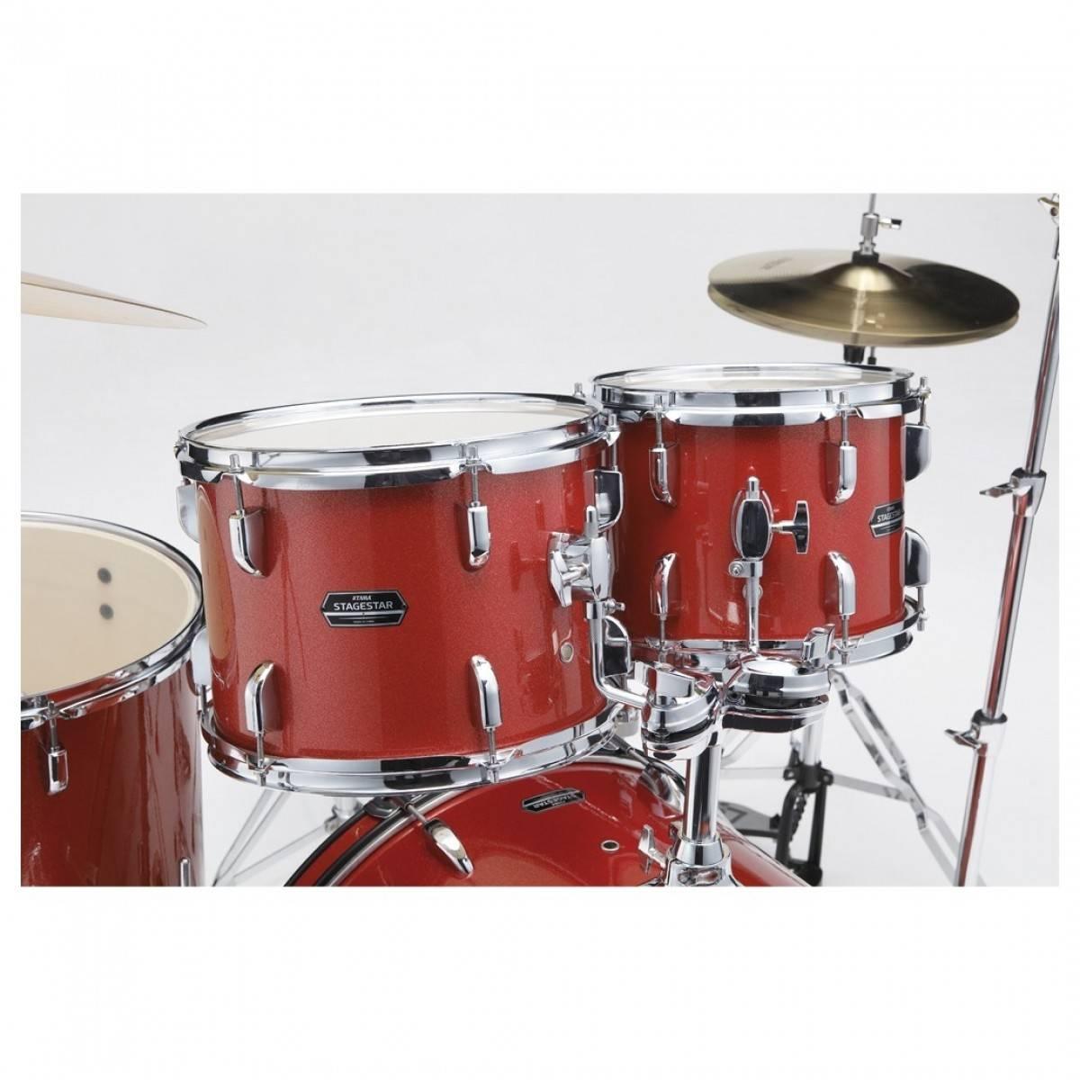 TAMA ST50H5-CDS STAGESTAR 5-pezzi kit completo cassa 20 Candy Red Sparkle