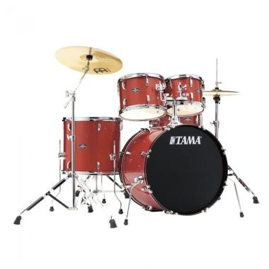 TAMA ST52H5-CDS STAGESTAR 5-pezzi kit completo cassa 22 Candy Red Sparkle