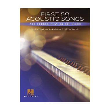 First 50 acoustic songs pianoforte