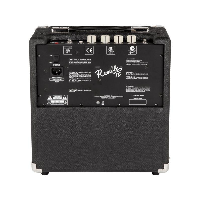 Fender rumble 15 amplificatore combo per basso