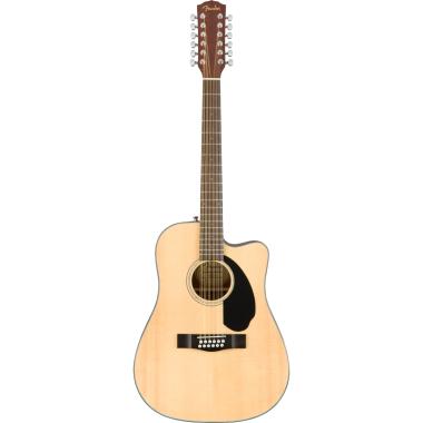 Fender cd60sce natural 12 corde chitarra acustica elettrificata