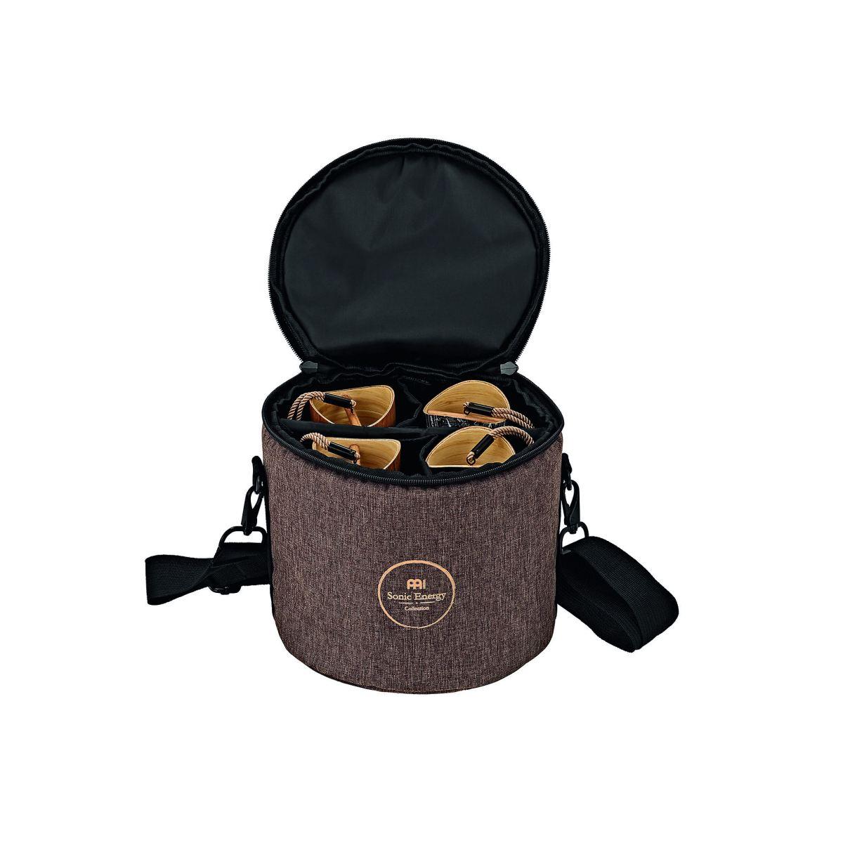 SONIC ENERGY CBCSET Set di 4 campanelli cosmici in bamb