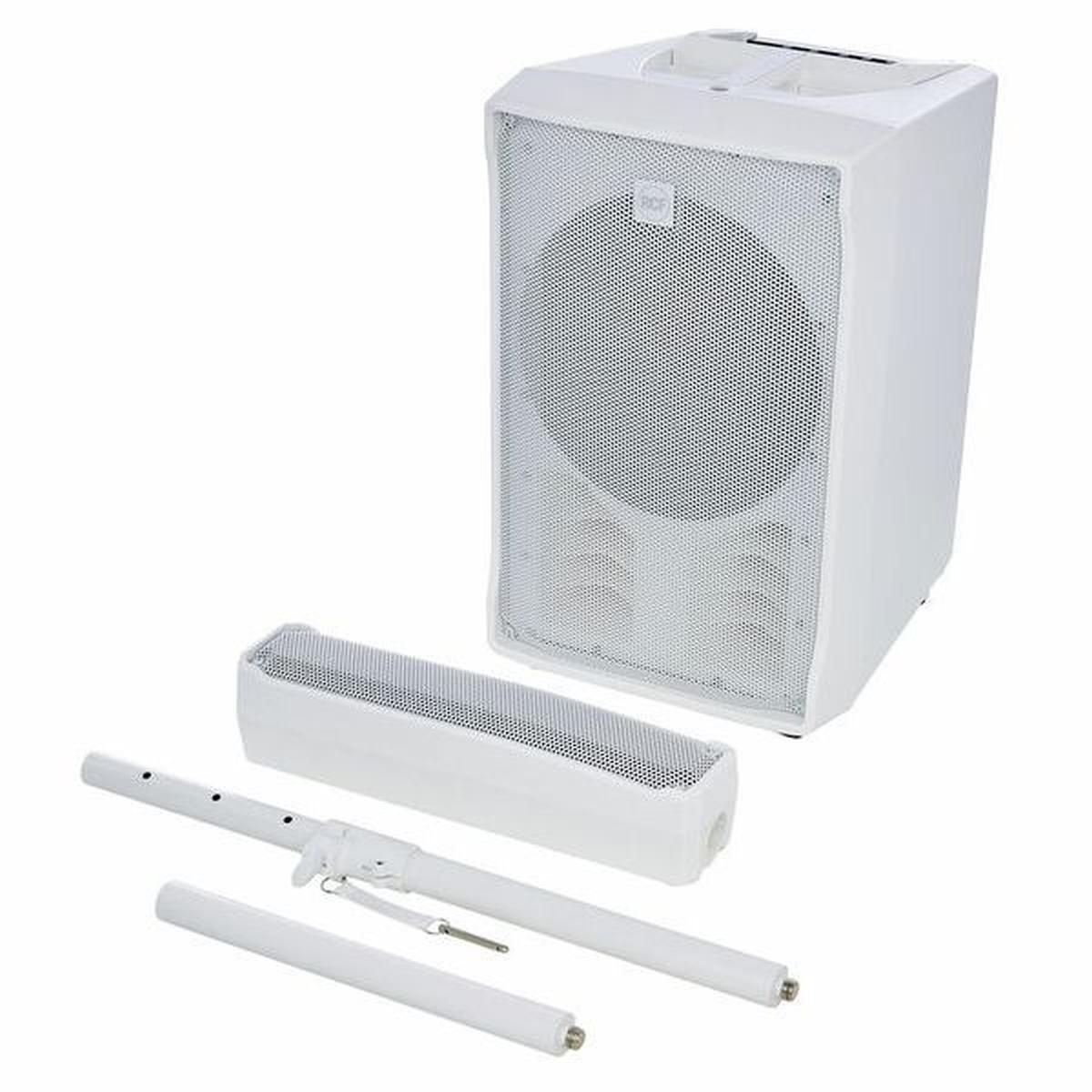 Rcf evox j8 w sistema amplificato line array 2 vie 1400w bianco