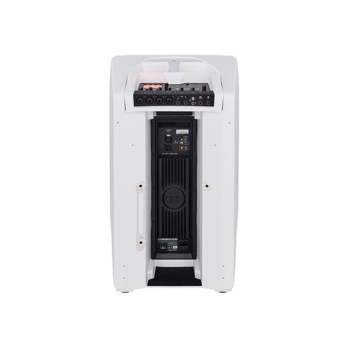 Rcf evox jmix8 w sistema amplificato line array 2 vie con mixer 1400w bianco
