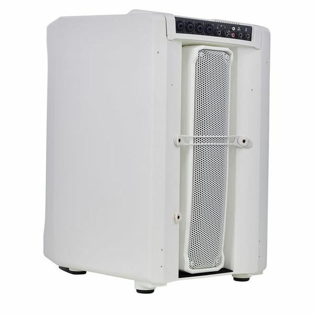 Rcf evox jmix8 w sistema amplificato line array 2 vie con mixer 1400w bianco