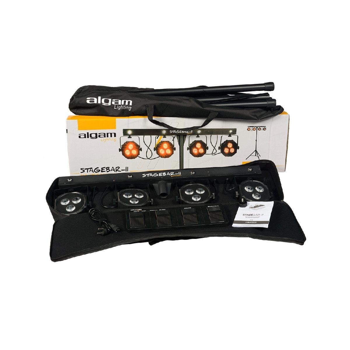 ALGAM LIGHTING STAGEBAR-II Set Illuminazione Par LED DMX