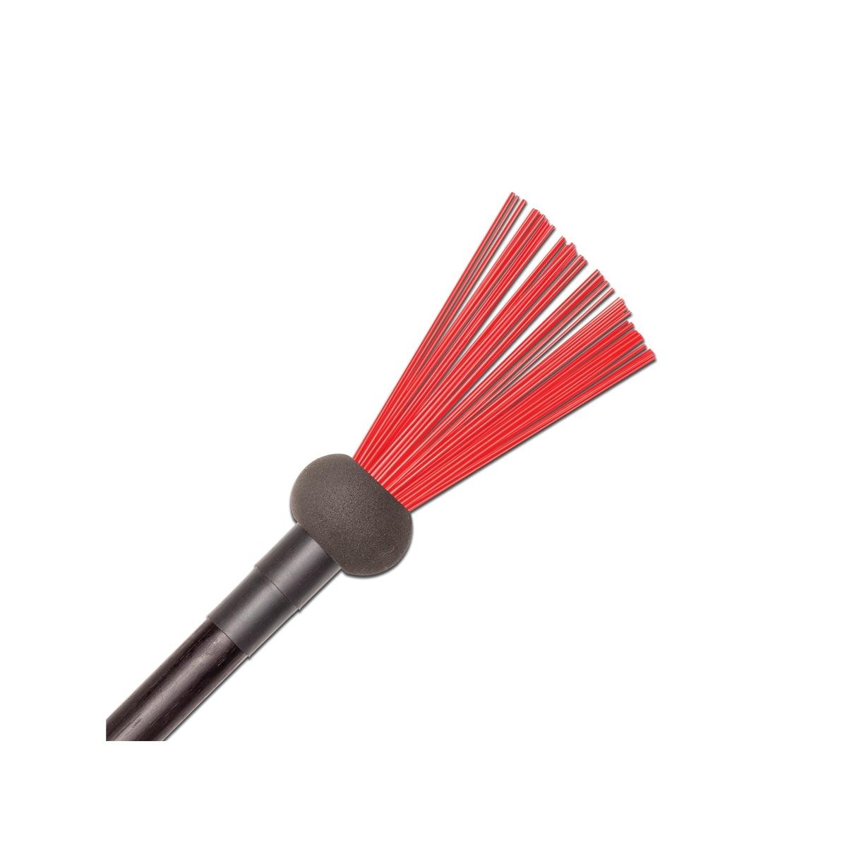 Vic firth cb1 cajon bru-llet coppia di mallett / spazzole per cajon