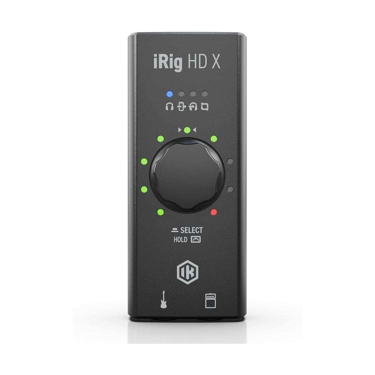 IK MULTIMEDIA iRig HD X - Interfaccia audio universale per chitarra/basso - sistemi iOS, PC e MAC