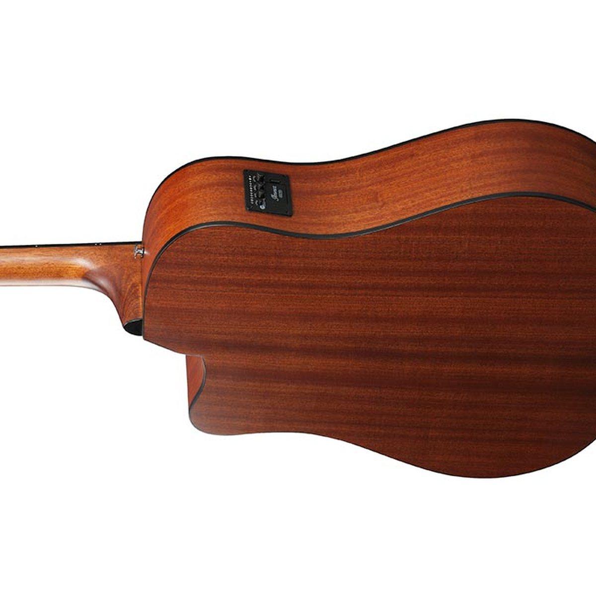 Ibanez aam50ceopn open pore natural chitarra acustica elettrificata