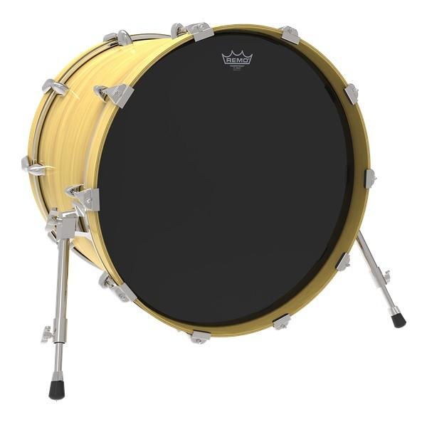 REMO 22" POWERSTROKE3 EBONY